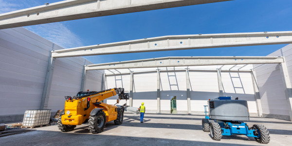 Pintar Fachadas de Naves Industriales, Fábricas y Almacenes Folgueroles · Pintar Construcción de Obra Nueva
